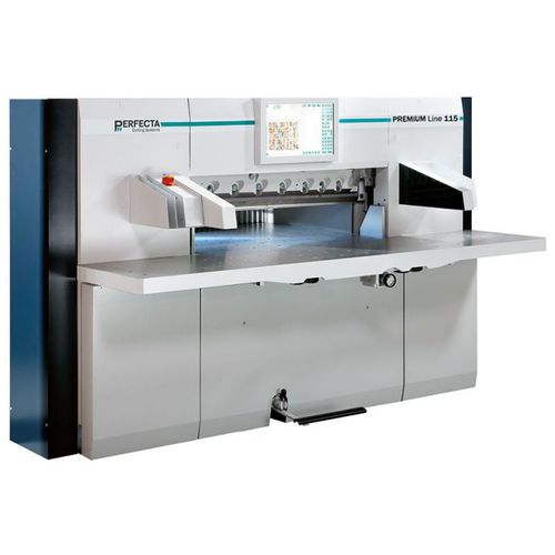 Taglierina da carta con display digitale - 115 PREMIUM Line - perfecta - ad alta velocità / di medie dimensioni / con luce di precisione