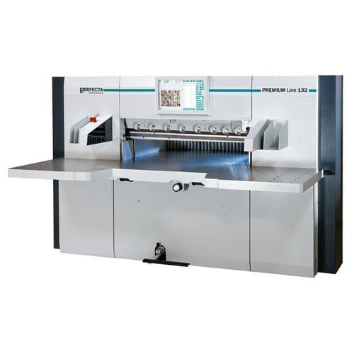 Taglierina da carta con display digitale - 132 PREMIUM Line - perfecta - ad alta velocità / di medie dimensioni / con luce di precisione
