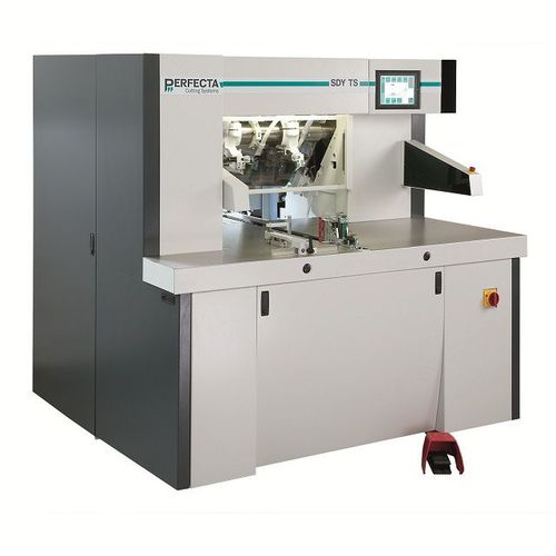 Taglierina da carta programmabile - SDY TS - perfecta - con display digitale / di medie dimensioni / automatica