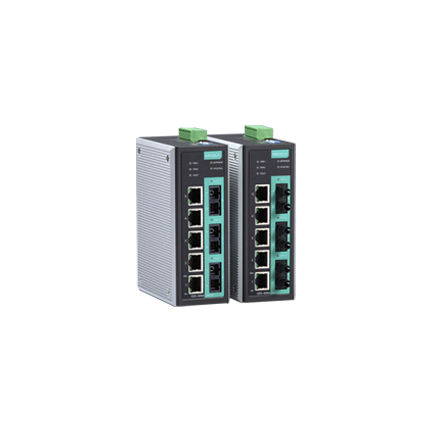 Switch Ethernet gestibile - EDS-408A 3 - Moxa Europe - 8 porte / in fibra ottica
