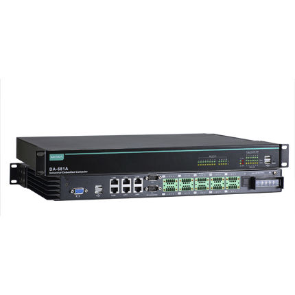 Computer embedded - DA-681A series - Moxa Europe - Intel® Celeron® / Intel® Core™ / USB