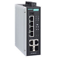 Switch Ethernet gestibile - EDS-P506E-4PoE series - Moxa Europe - 6 porte / 10/100BaseT(X) / gigabit