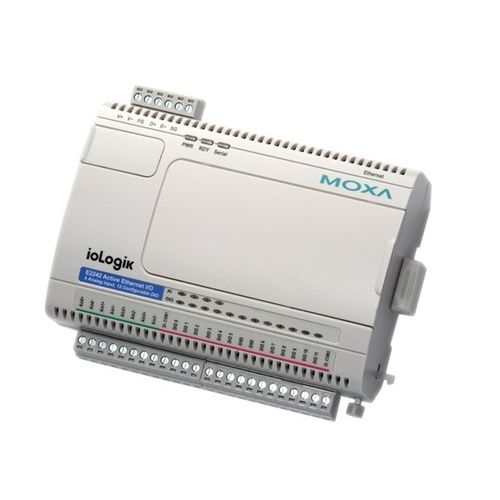 Modulo di I/O analogico - ioLogik E2242 - Moxa Europe - Modbus