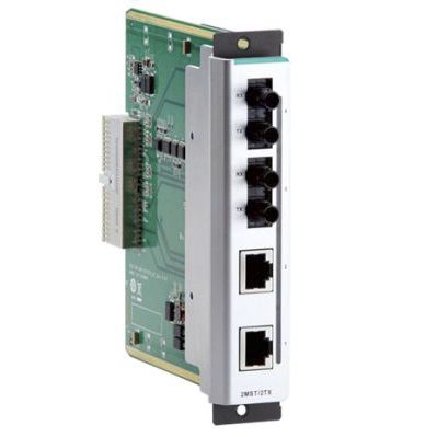 Switch Ethernet gestibile - CM-600 series - Moxa Europe - 4 porte / in fibra ottica / modulare