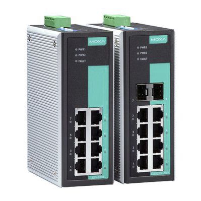 Switch Ethernet non gestibile - EDS-G308 series - Moxa Europe - 8 porte / in fibra ottica / ridondante