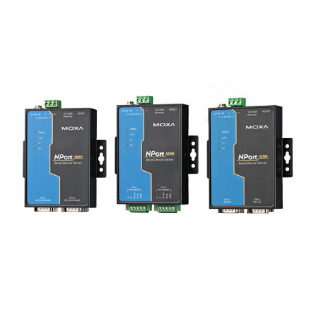 Device server serie - 5210A/5230A/5250A series - Moxa Europe - Ethernet / industriale / embedded