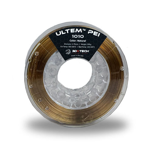 Filamento PEI per stampante 3D - Ultem™ 1010  - 3DXtech - 1,75 mm / nero