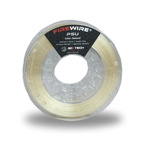 Filamento PSU per stampante 3D - Firewire® - 3DXtech - 1,75 mm / giallo / antiurto