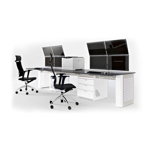 Postazione di lavoro per sale di controllo - 2000 series - Bosco srl - informatica / ergonomica / modulare