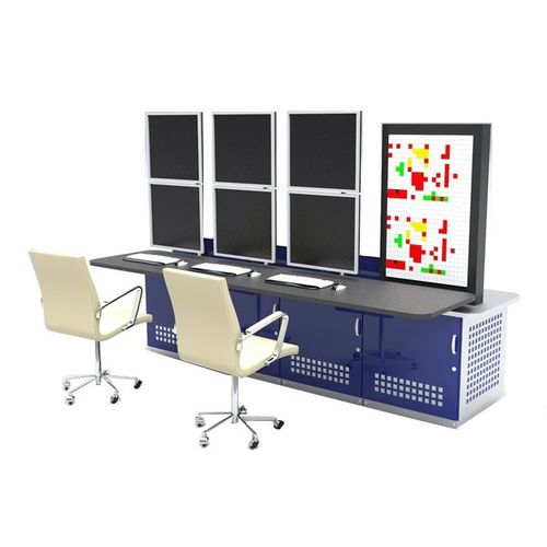 Postazione di lavoro per sale di controllo - 3000 series - Bosco srl - informatica / ergonomica / elettronica