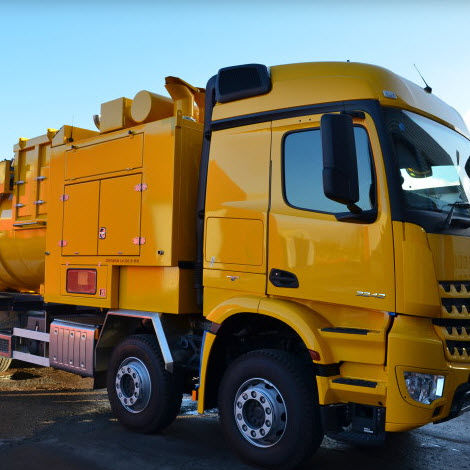 Camion di caricamento per aspirazione - CENTURION™ LN - DISAB Vacuum Technology - a 4 assi / con motore diesel