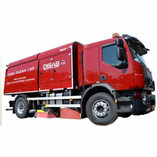 Spazzatrice aspirante su autotelaio - DISA-CLEAN 130 - DISAB Vacuum Technology - diesel / da esterno