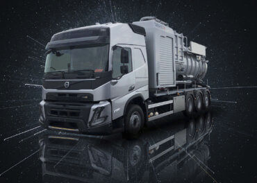 Camion di caricamento per aspirazione - Futurion™ Q10 - DISAB Vacuum Technology - a 4 assi / per cantiere
