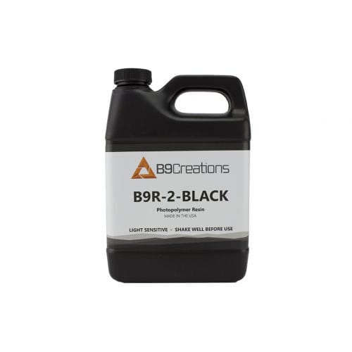 Resina per stampante 3D nera - B9R-2-Black - B9Creations - polimerica