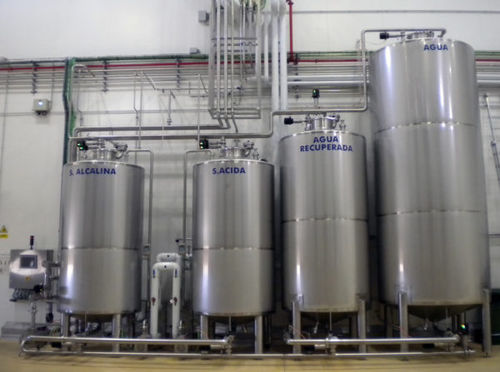 Sistema di pulizia ad acqua - Perinox S.A. - automatico / per latticini / con risciacquo