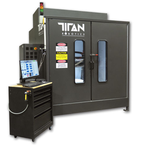 Fresatrice CNC e macchina di fabbricazione additiva a 3 assi - Atlas-HS  - Titan Robotics - verticale / tipo portale / di taglio