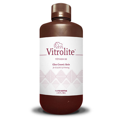 Resina per stampante 3D polimerica - Vitrolite® - Tethon3D - in ceramica / bianca / industriale
