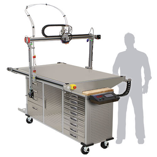 Stampante 3D PLA - 400 Series Workbench Xtreme - 3D platform - per prototipazione / FFF / con rotelle