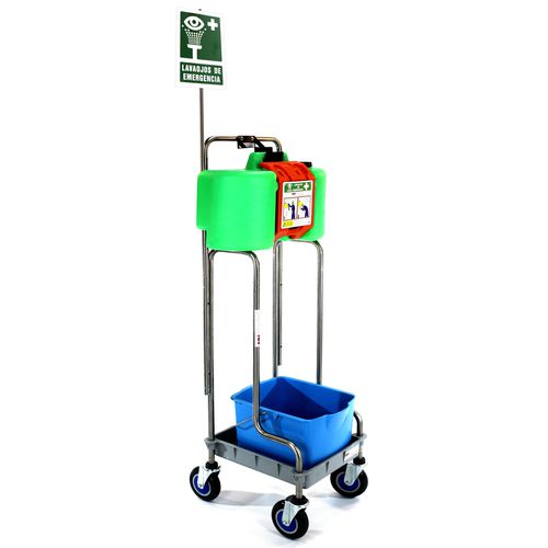 Lavaocchi portatile - 6684 - EPITECNICA EUROPA, S.L. - mobile / in plastica / con serbatoio