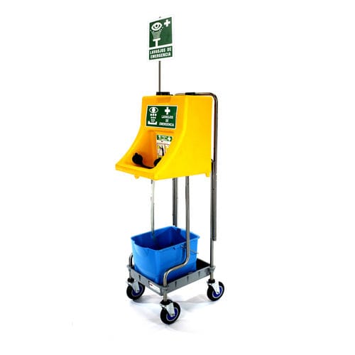 Lavaocchi portatile - 6684-DW397 - EPITECNICA EUROPA, S.L. - mobile / in plastica / con serbatoio
