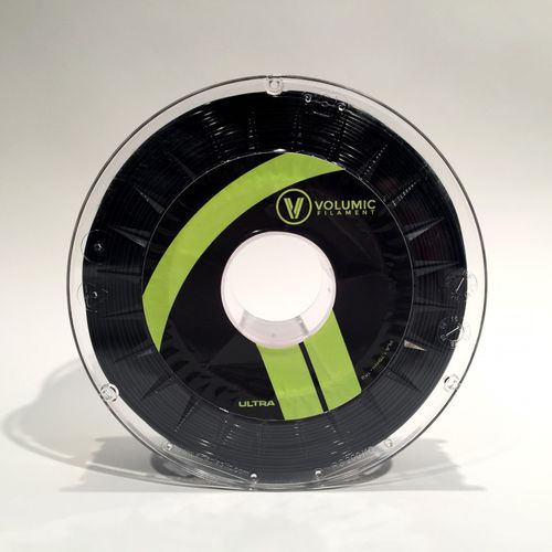 Filamento PLA rinforzato con fibra di carbonio - UNIV1131  - Volumic - per stampante 3D / nero / biodegradabile