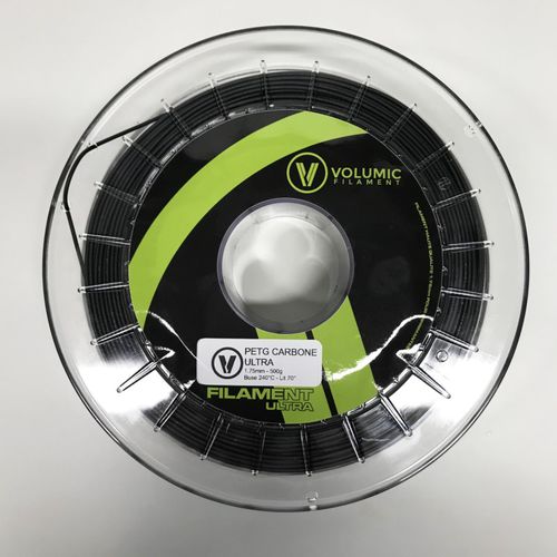 Filamento PETG per stampante 3D - SPEC1097  - Volumic - 1,75 mm / nero / rinforzato con fibra di carbonio