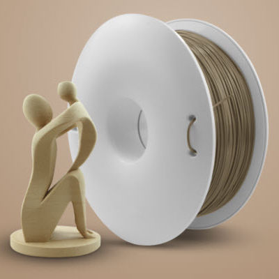Filamento PLA per stampante 3D - Fiberlogy - 1,75 mm / 2,85 mm / beige