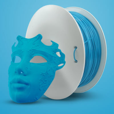Filamento PLA per stampante 3D - Fiberlogy - 1,75 mm / 2,85 mm / blu