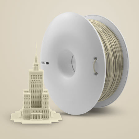 Filamento PLA per stampante 3D - Fiberlogy - 1,75 mm / 2,85 mm / bianco