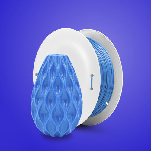 Filamento PLA per stampante 3D - FiberSmooth - Fiberlogy - 1,75 mm / nero / blu