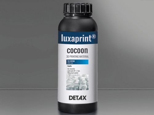 Resina per stampante 3D per fabbricazione di stampi - luxaprint® cocoon - DETAX - per audioprotesi