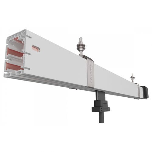 Rotaia conduttrice in PVC - KBH - VAHLE - in rame / isolata / di potenza