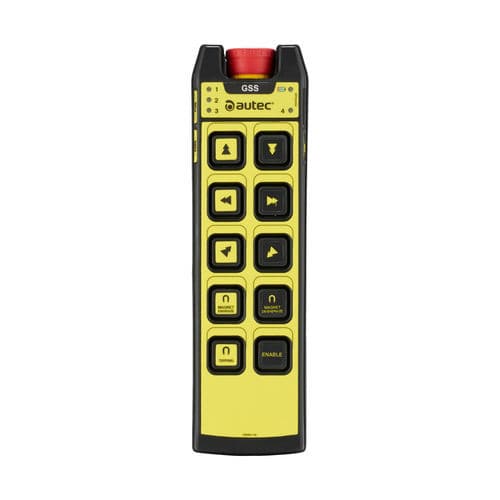 Radiocomando - T10B/T10C - Autec Safety Radio Remote Control - a pulsanti / a pulsanti configurabili / per veicolo