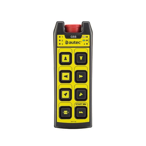 Radiocomando - A8/A8B - Autec Safety Radio Remote Control - a pulsanti / a pulsanti configurabili / per veicolo