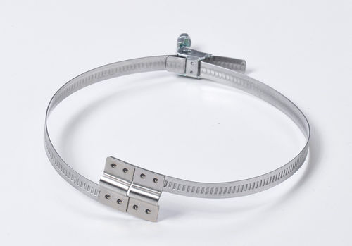 Fascetta stringitubo in acciaio inossidabile - DOPPIO PONTE W2 - IPL SPA - a vite / a nastro
