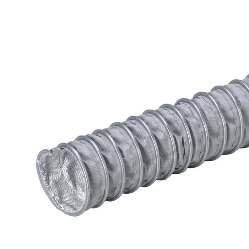 Condotto d'aerazione flessibile - EOLO HT 450°C - IPL SPA - in tessuto di vetro rivestito silicone / per estrazione di fumi / con spirale in acciaio galvanizzato