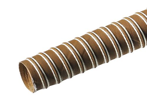 Condotto d'aerazione flessibile - SILDUCT 2S - IPL SPA - in filo metallico / in tessuto di vetro rivestito silicone / per sistema di ventilazione