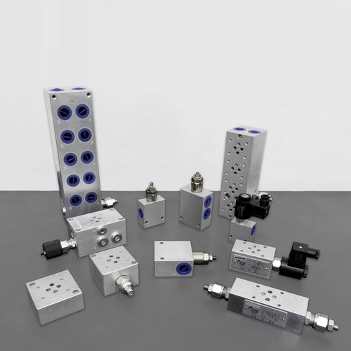 Manifold in alluminio - EUROFLUID HYDRAULIC SRL - multicanale / per applicazione idraulica / modulare