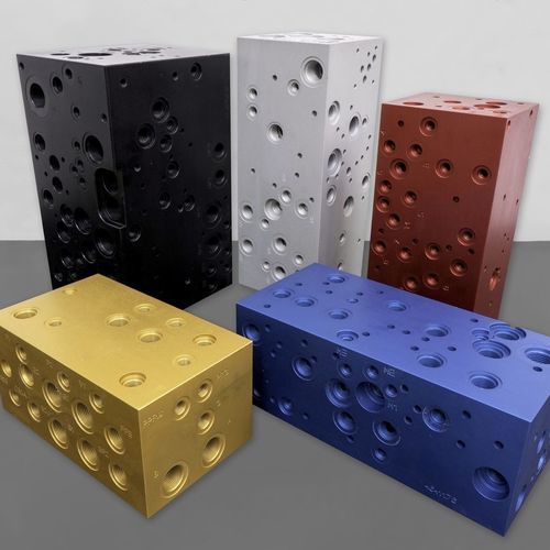 Manifold in alluminio - EUROFLUID HYDRAULIC SRL - multicanale / per applicazione idraulica / con flangia