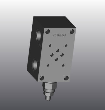 Blocco forato idraulico a 4 vie - ES3B12Z - EUROFLUID HYDRAULIC SRL - in ghisa / Cetop 3