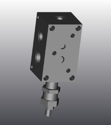 Blocco idraulico a 2 vie - EC3H3Z - EUROFLUID HYDRAULIC SRL - in ghisa / Cetop 3