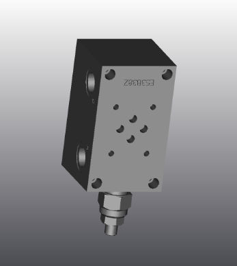 Manifold a 4 vie - ES3B38Z - EUROFLUID HYDRAULIC SRL - in ghisa / idraulico / Cetop 3