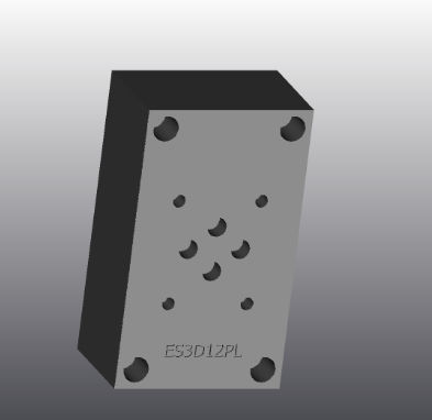 Blocco idraulico a 4 vie - ES3D12PL - EUROFLUID HYDRAULIC SRL - in ghisa / Cetop 3