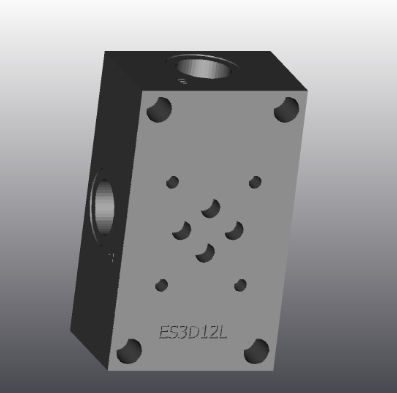Blocco idraulico a 4 vie - ES3D12L - EUROFLUID HYDRAULIC SRL - in ghisa / Cetop 3