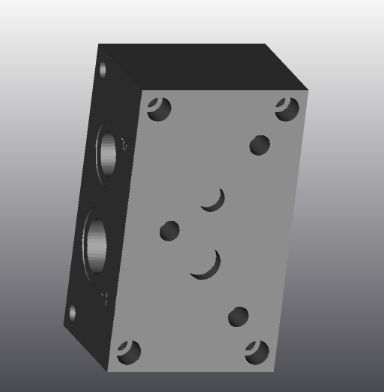 Blocco forato idraulico multicanale - EC3B3 - EUROFLUID HYDRAULIC SRL - in ghisa / Cetop 3