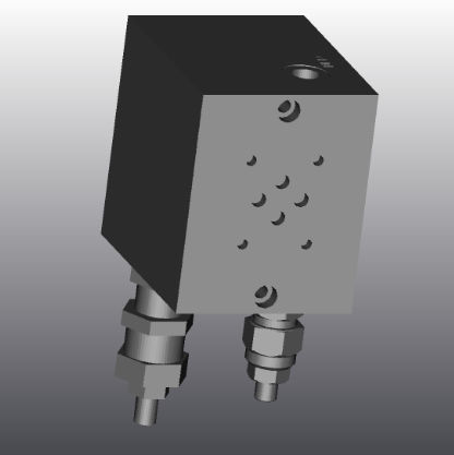 Blocco idraulico a 4 vie - ET203 - EUROFLUID HYDRAULIC SRL - in ghisa / Cetop 3