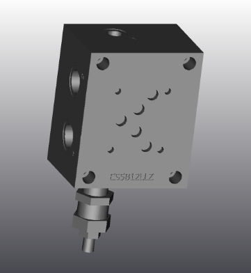 Manifold a 4 vie - ES5B12LLZ - EUROFLUID HYDRAULIC SRL - in ghisa / Cetop 5