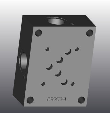 Manifold a 4 vie - ES5C34L - EUROFLUID HYDRAULIC SRL - in ghisa / Cetop 5