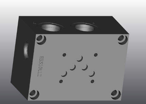 Manifold a 4 vie - ES510LLZ - EUROFLUID HYDRAULIC SRL - in ghisa / per elettovalvola / Cetop 5