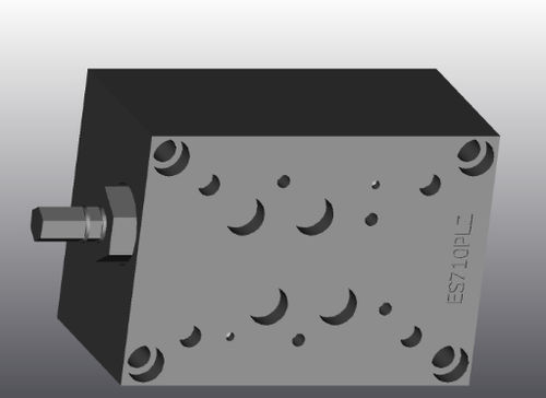 Blocco idraulico a 4 vie - ES710PLZ - EUROFLUID HYDRAULIC SRL - in ghisa / Cetop 7